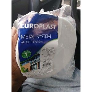 Europlast DMKP125 Metal System Air Distribution White NFS
